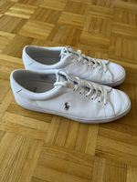 Polo Ralph Lauren Turnschuhe weiss Grösse 44 Leder