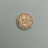 1945 _ 1/2 Franken Silber_Münze