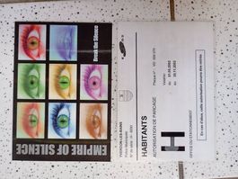 carte empire of silence Expo 02 + autorisation parcage