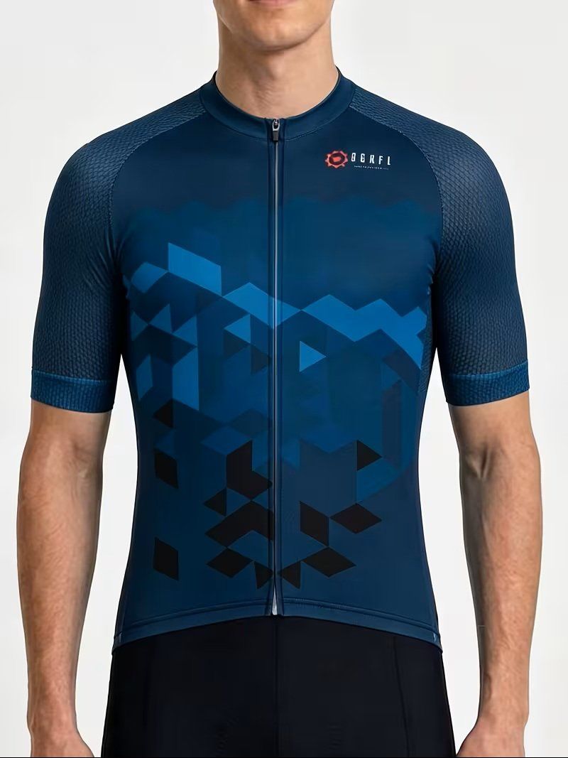 Canottiere & Pantaloni: Herren Kurzarm Radtrikot Jersey – Usato da Siebnen venduto da good4deal
