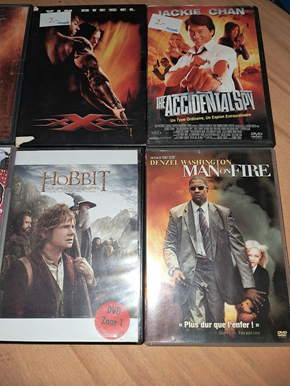 Alle DVDs: Lot de 8 dvd  – Gebraucht aus Le locle von juliensaran 1