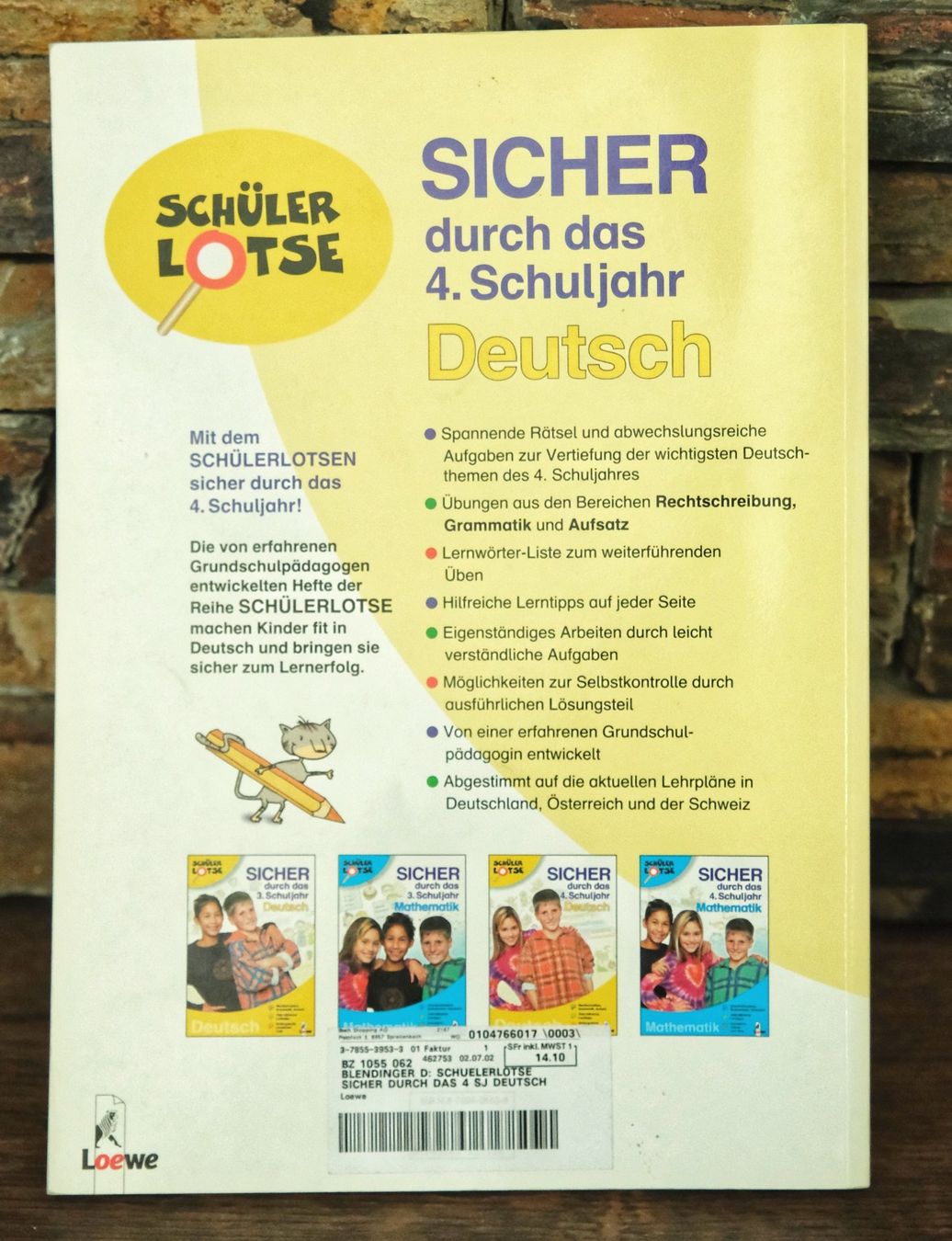 Libri: Sicher durch das 4. Schuljahr DEUTSCH Heft – Usato da Wohlen AG venduto da Exitburn 1