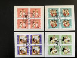 CH 2005 4er Block FDC Pro Juventute Nr. J377A-80   (5699)