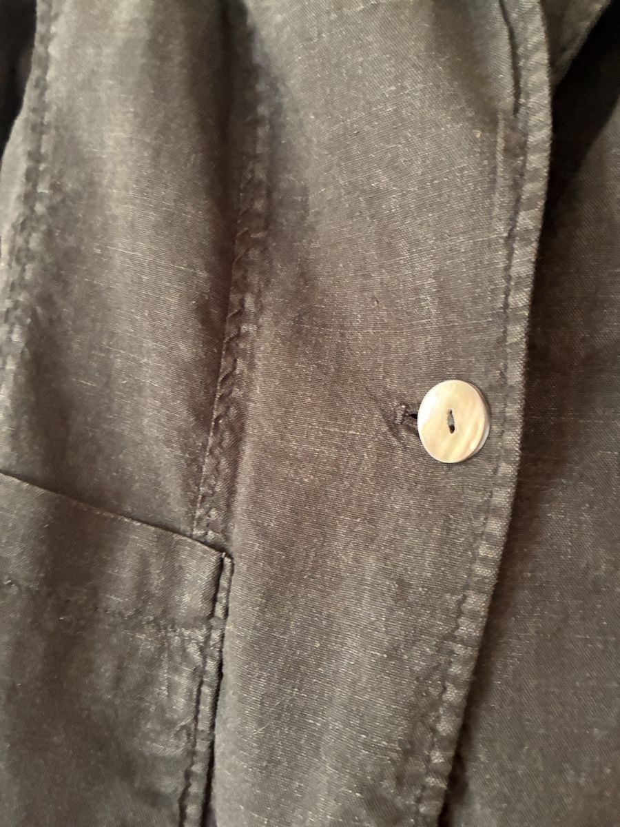 Jacken: Marks&Spencer Linen Blazer - Size 12 - Black Jacket – Gebraucht aus Untersiggenthal von mic_ksv9 2