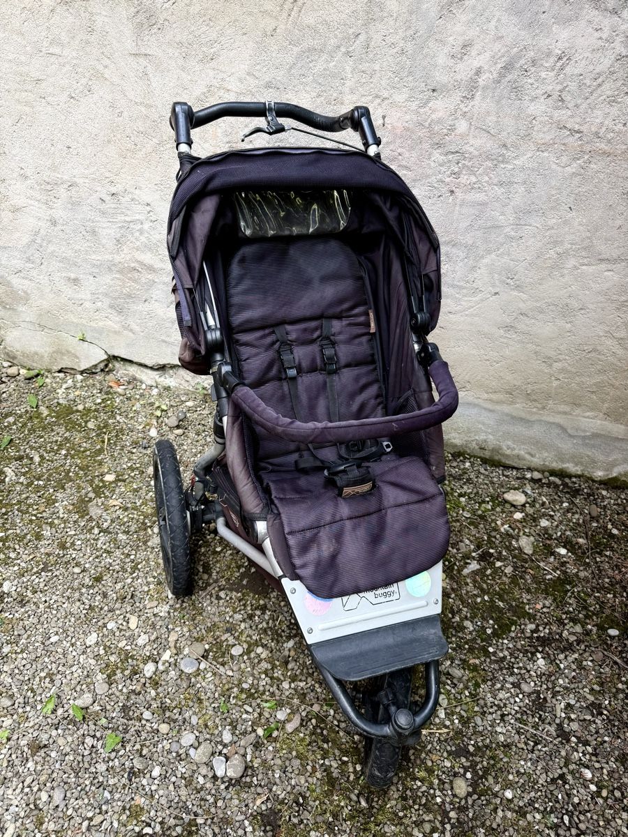 Mountain Buggy Carrozzine: Mountain Buggy Terrain mit Carrycot Plus – Usato da Basel venduto da vita108 6
