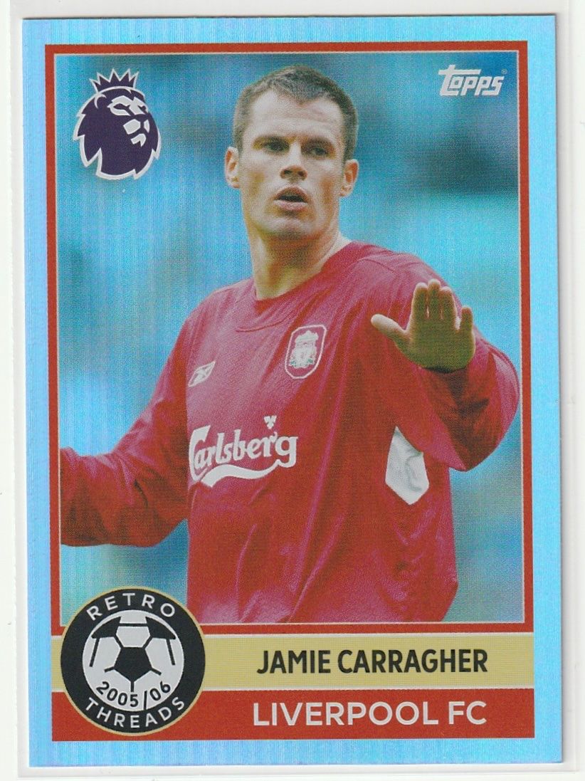 Topps Cartes à collectionner: 2026 Topps Premier League Jamie Carragher Retro Threads – Neuf (Voir description) à Biel/Bienne par historian-198