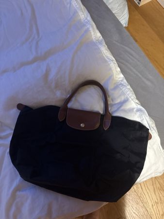 Longchamp Pliage, noir, taille moyenne - comme neuf!