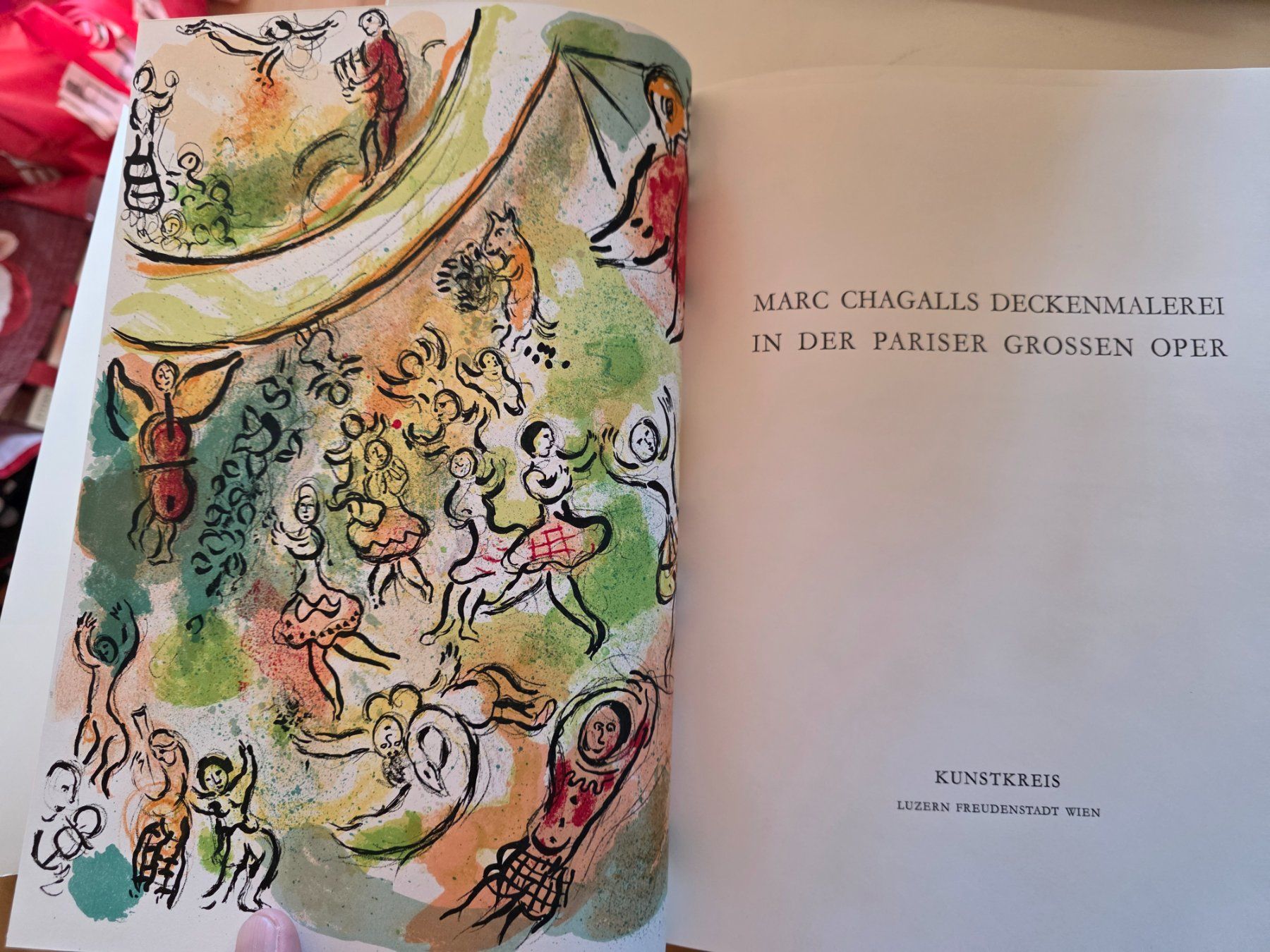 Libri: Marc Chagalls Deckenmalerei Pariser Oper - nummeriert – Nuovo (secondo la descrizione) da Walterswil BE venduto da Lonitti 1
