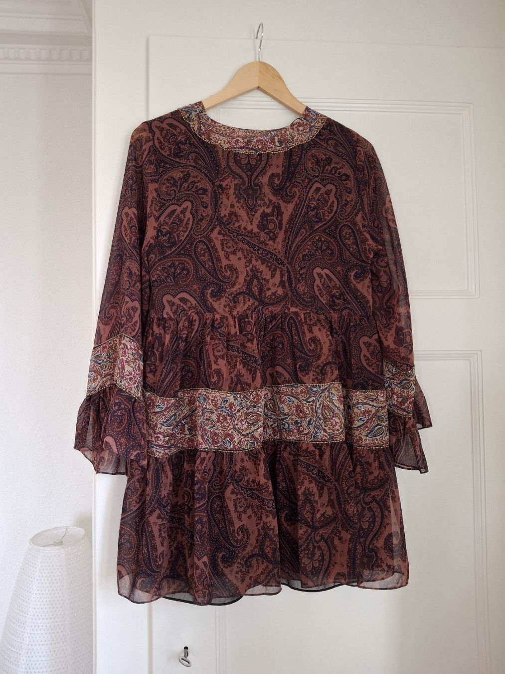 Zara Vestiti: Robe boho Zara M bordeaux  – Usato da Lausanne venduto da Cognitia 1