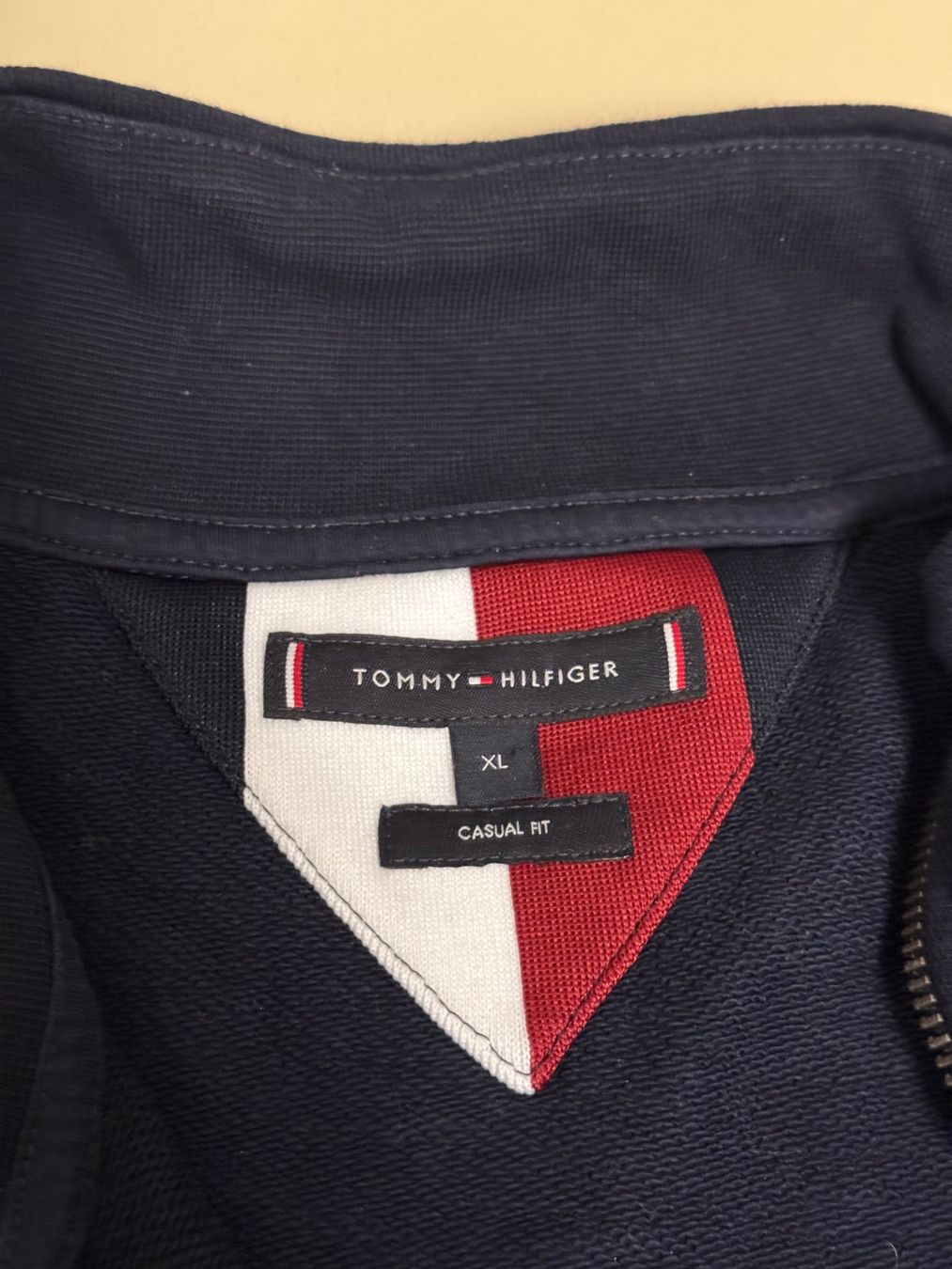Tommy Hilfiger Pulls & Sweat-shirts: Tommy Hilfiger Quarter Zip Pullover, 100% Baumwolle – D'occasion à Würenlos par lor_9x9x 2