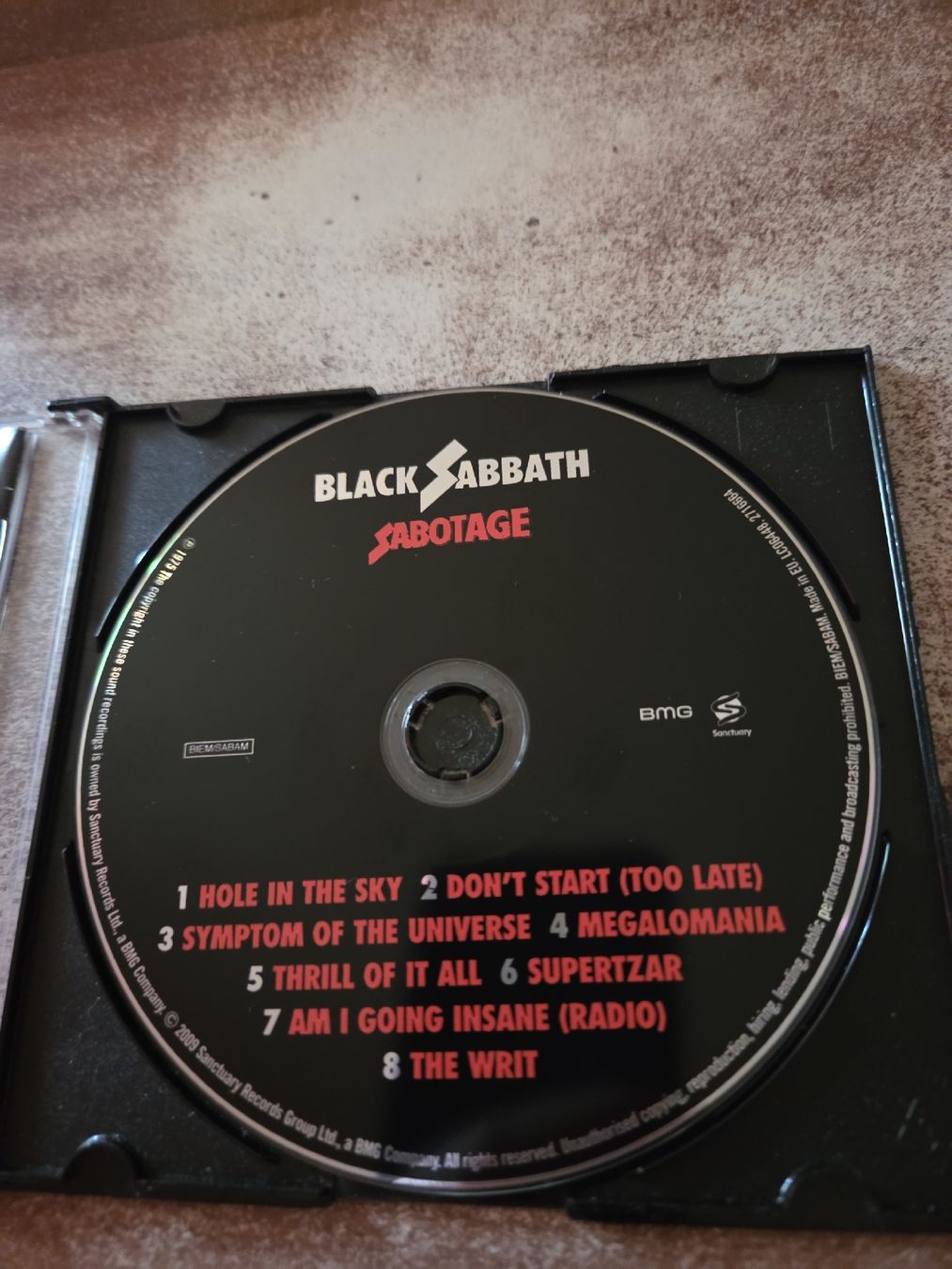 CDs: Black Sabbath - Sabotage – D'occasion à Wattenwil par Mage66 1