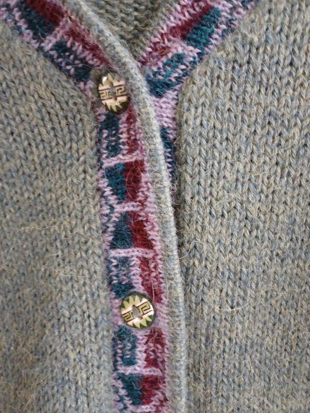 Maglioni & Felpe: Pullover Wolle Strickjacke 100 % Alpaka  Wolle – Usato da Elgg venduto da Flurinal 2