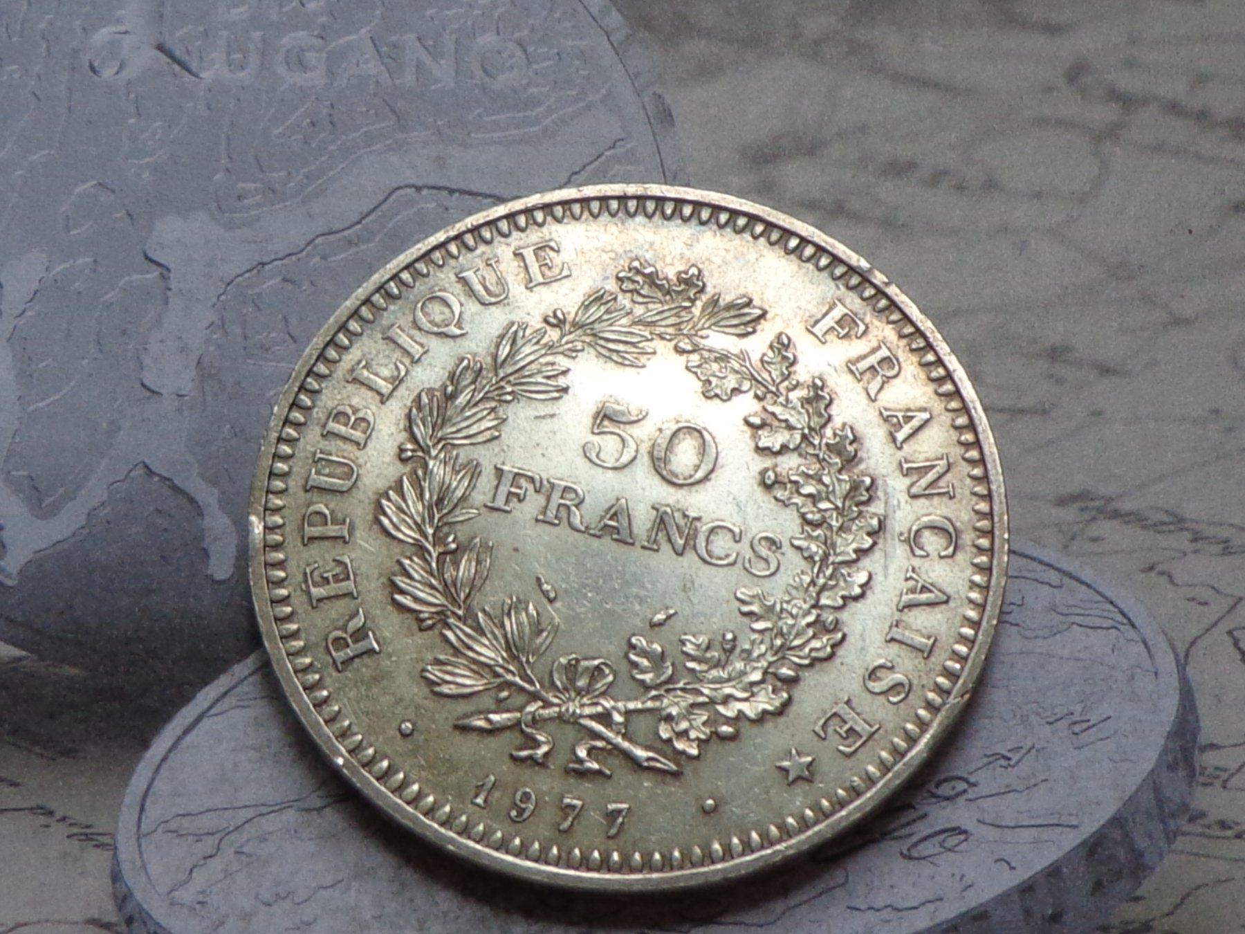 50 francs 1977 