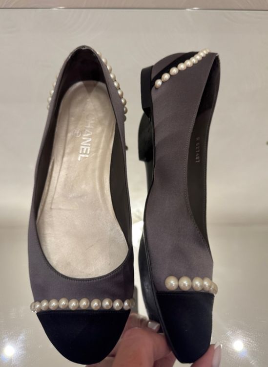 Chanel Chaussures femmes: Ballerinas von Chanel mit Perlen -.40,5 – D'occasion à Steg VS par joa_k2b8 5
