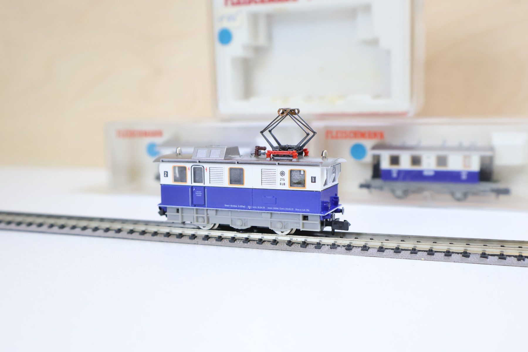 Fleischmann Modellini di ferrovie: Fleischmann Edelweiss Zug Set Spur N – Difettoso da Winterthur venduto da Monstera 5