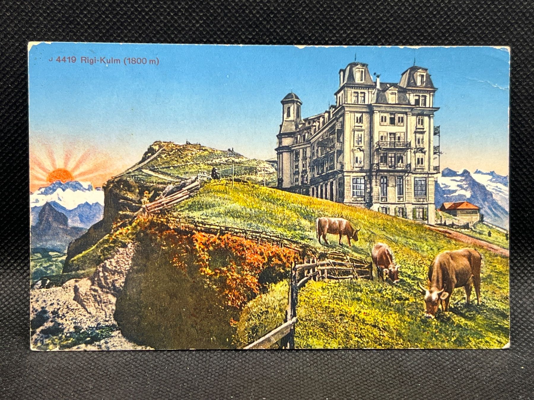 Cartoline postali: Rigi-Kulm (1800m) – Usato da Widnau venduto da Brusi9