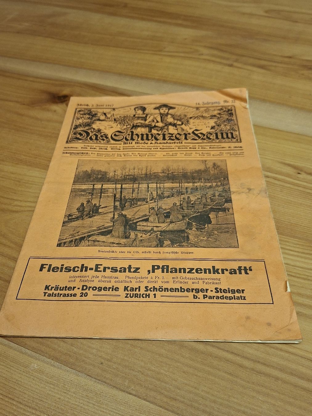 Zeitschriften & Magazine: Zeitschrift Das Schweizer Heim 1917 – Gebraucht aus Ganterschwil von HeidiuPeter 2