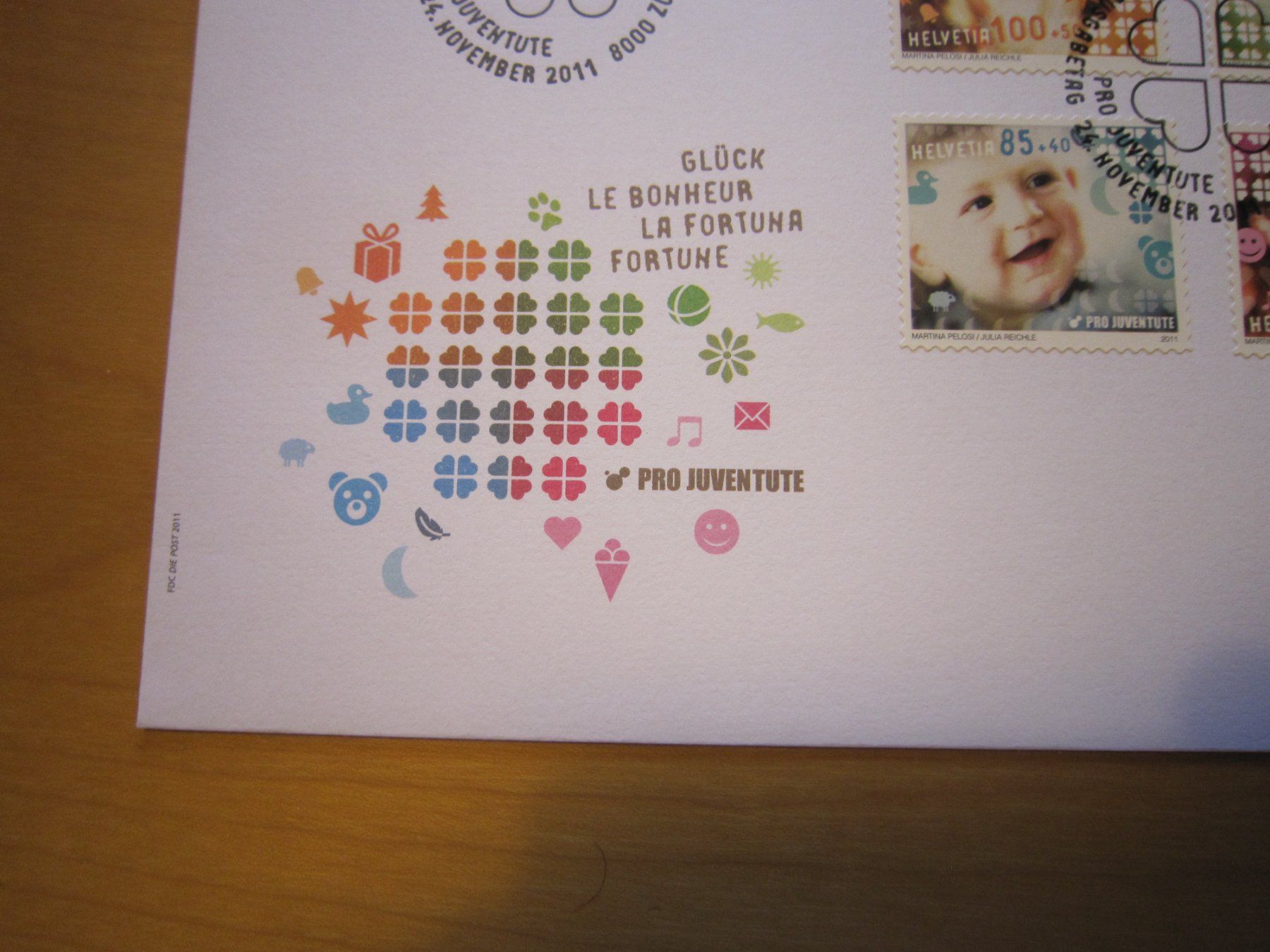 Tutti i francobolli: PJ 2011 FDC schöner Beleg – Usato da Gordola venduto da Polentaefung 2
