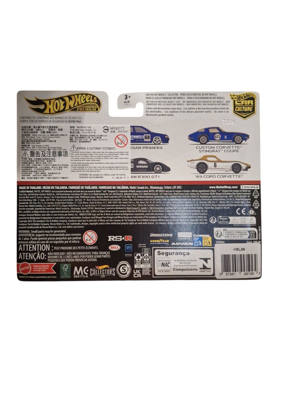 Hot Wheels Modellautos: 2 Pack 2024 Mix 3 Custom Corvette Stingray Coupe / 69 Copo C – Neu und originalverpackt aus Adlikon von Mmartin0 1