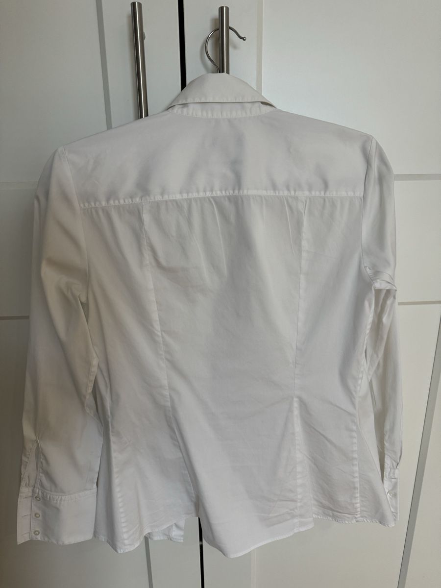 Hugo Boss Camicette: Hugo Boss Damen Bluse, Gr. 36, weiss – Usato da Volketswil venduto da masitt 2
