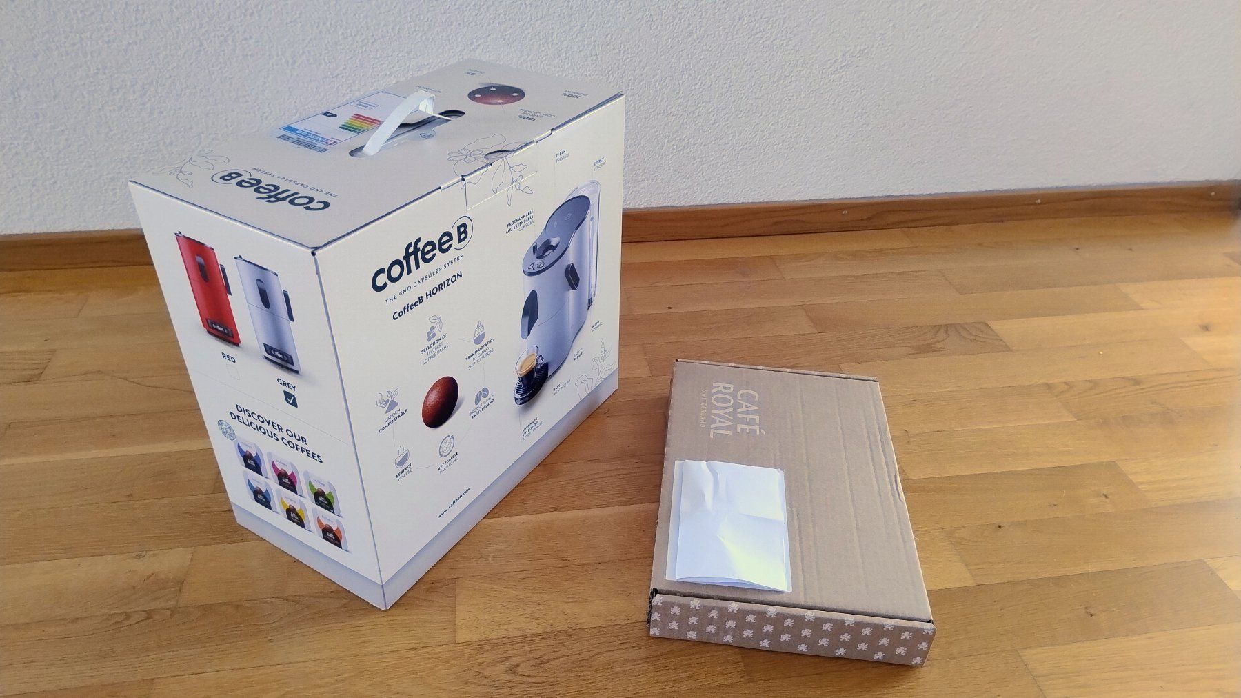 Coffee B Kaffeemaschinen & Espressomaschinen: CoffeeB Horizon Kaffeemaschine mit Mix Discovery Set – Neu und originalverpackt aus Oberwil BL von Petermib 2