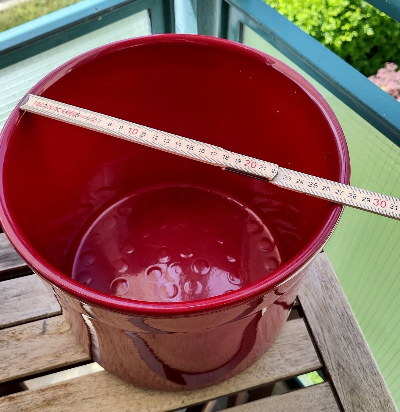 Vase & Récipients: Moderner Roter Übertopf – D'occasion à Zürich par cpqlab.26 1