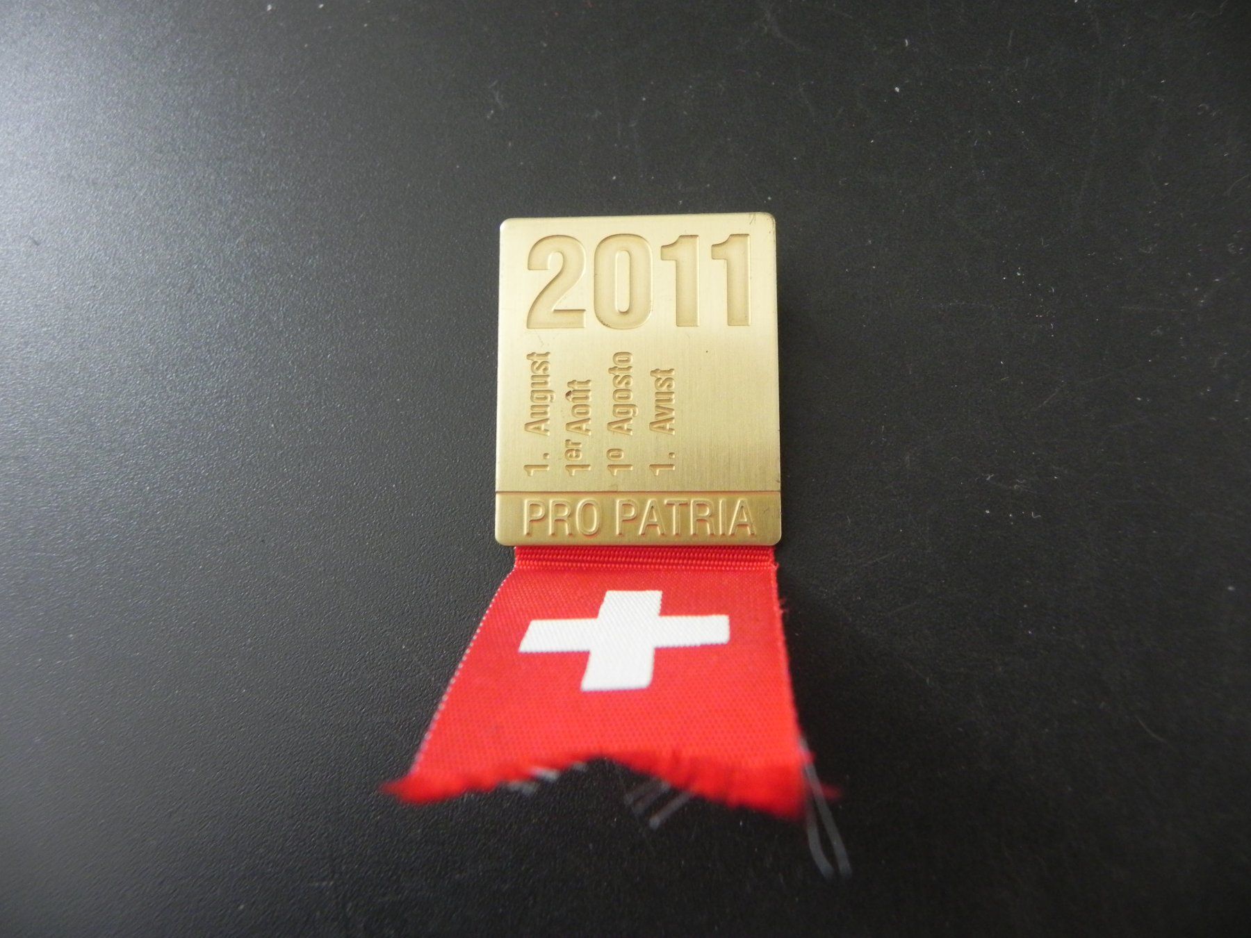 Broschen & Nadeln: Abzeichen 1. August 2011 – Gebraucht aus Biel/Bienne von Gogolozi