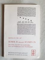 Katalog 187 - Musik Antiquariat Hans Schneider 1974