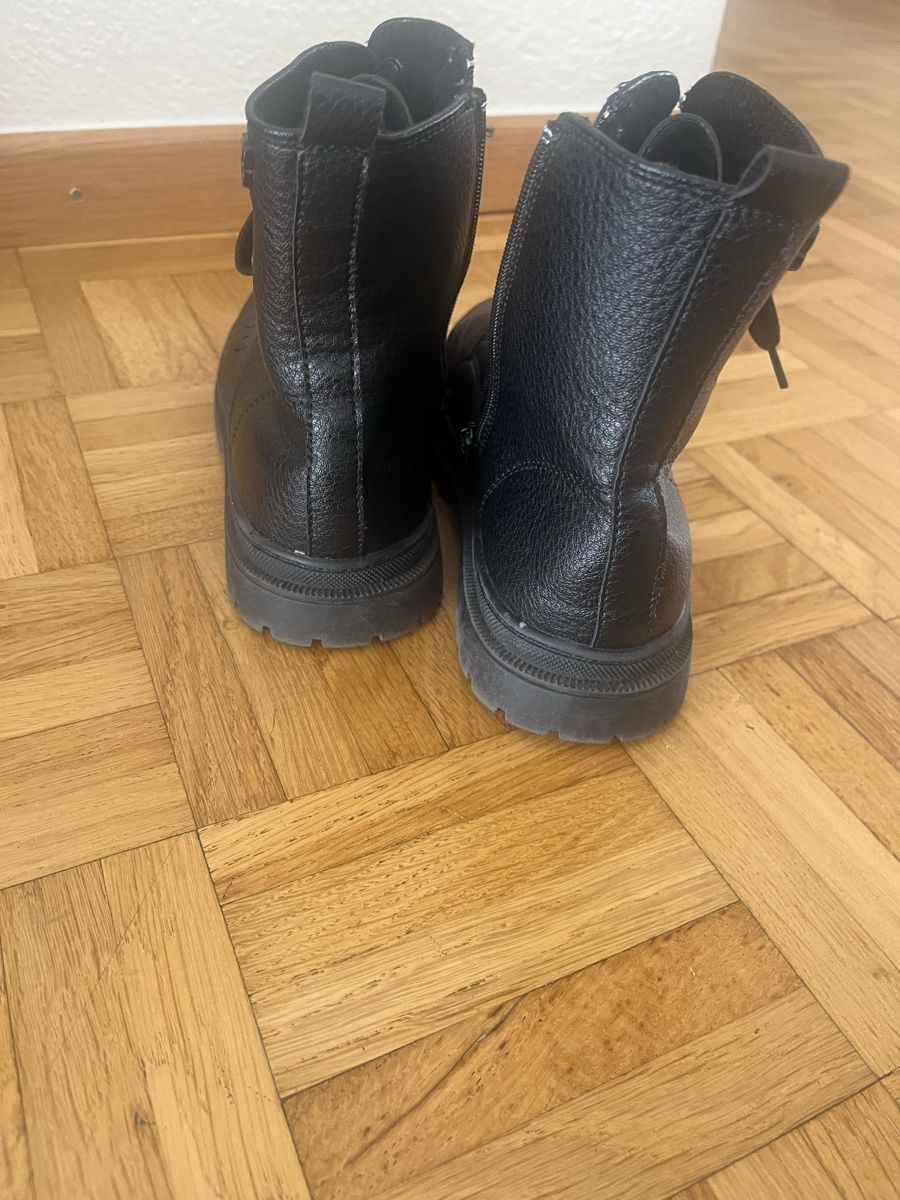 S.Oliver Scarpe da uomo: Schwarze Herbst Winterschuhe Gr. 33 – Usato da Siebnen venduto da emik01 2