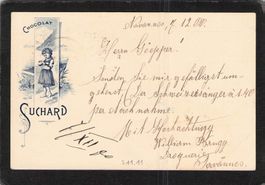 Suchard PK032 (S11/011), blau , gel. 7.Xll.1900 , UPU