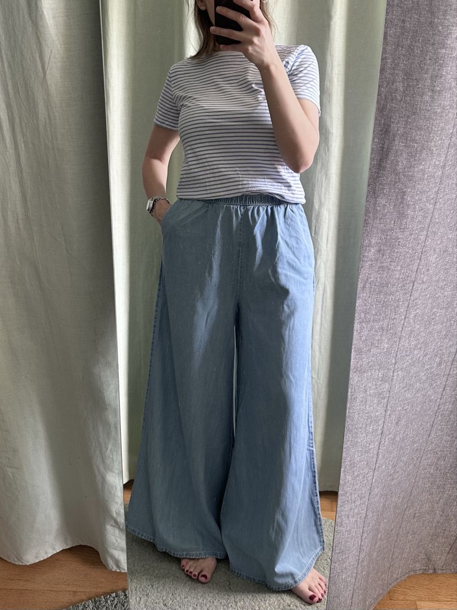 Mango Pantaloni: Neue Palazzo Hose – Nuovo e nell'imballaggio originale da Uitikon Waldegg venduto da MGC 2