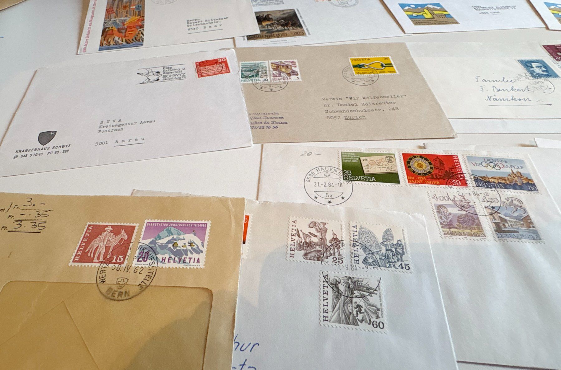 Tutti i francobolli: FDC HELVETIA LOT – Usato da Riva san vitale venduto da abd_p86k 1