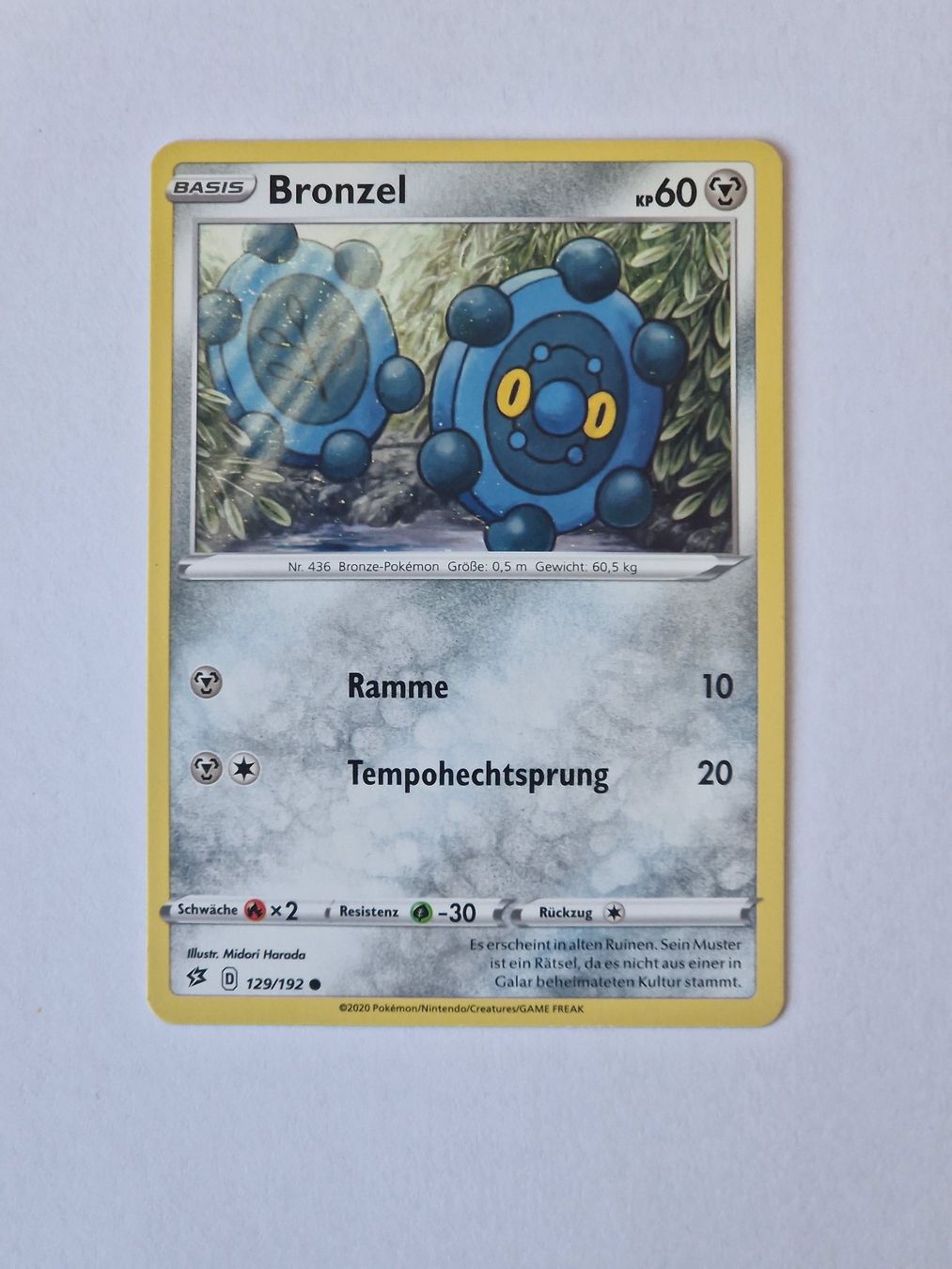 Pokémon Cartes à collectionner: Pokemon - Bronzel 129/192 – D'occasion à Greifensee par Janali01