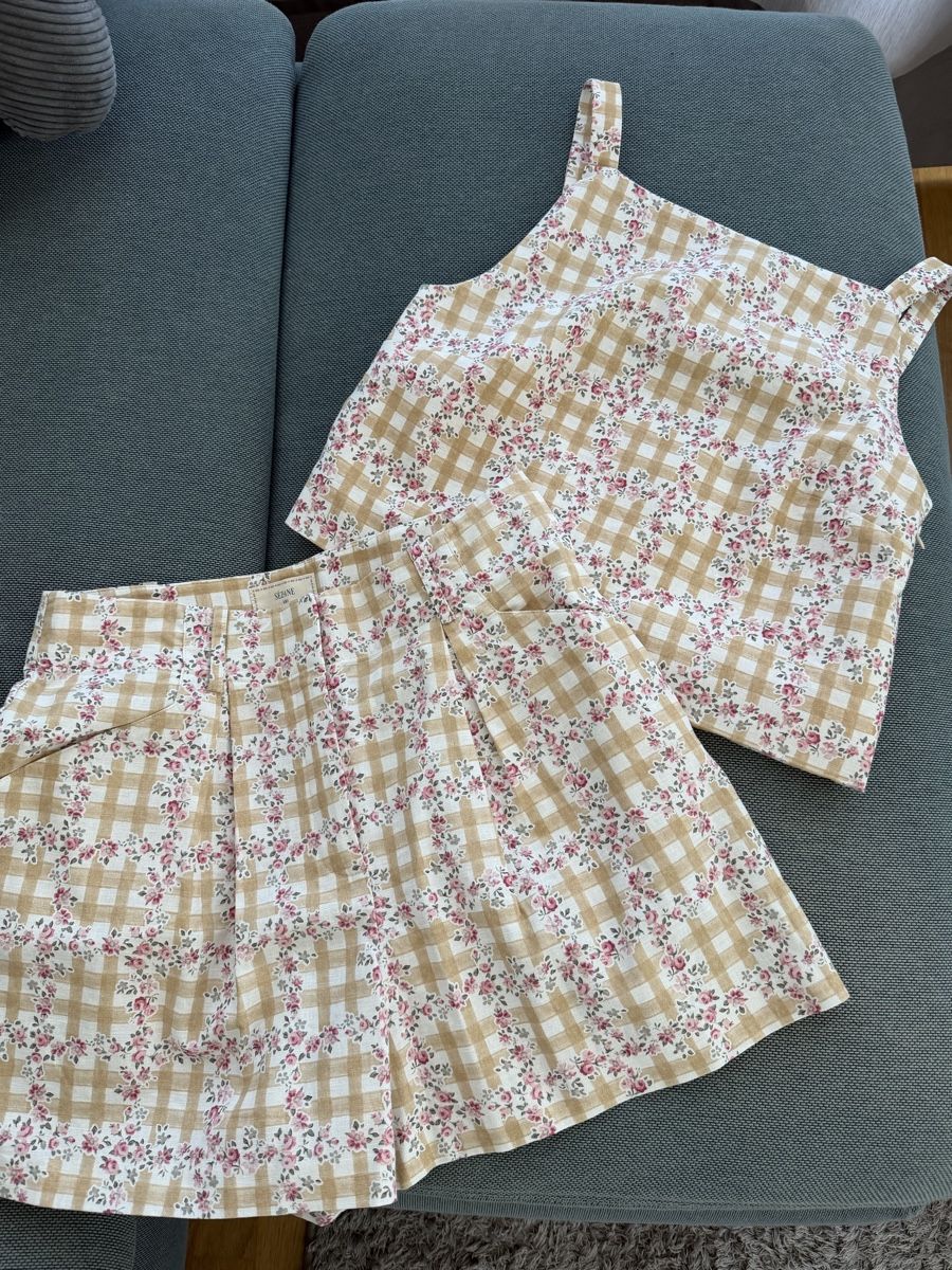 Sezane Top: Sézane x Andion Set Top + Shorts Gr. 36 – Nuovo (secondo la descrizione) da Zollikofen venduto da liindaaa 1