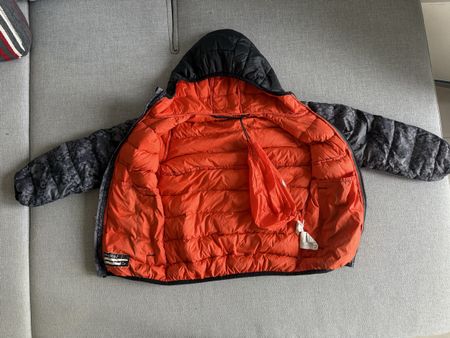 Leichte Daunenjacke von Paradox – Grau – Grösse ca. 6 Jahre
