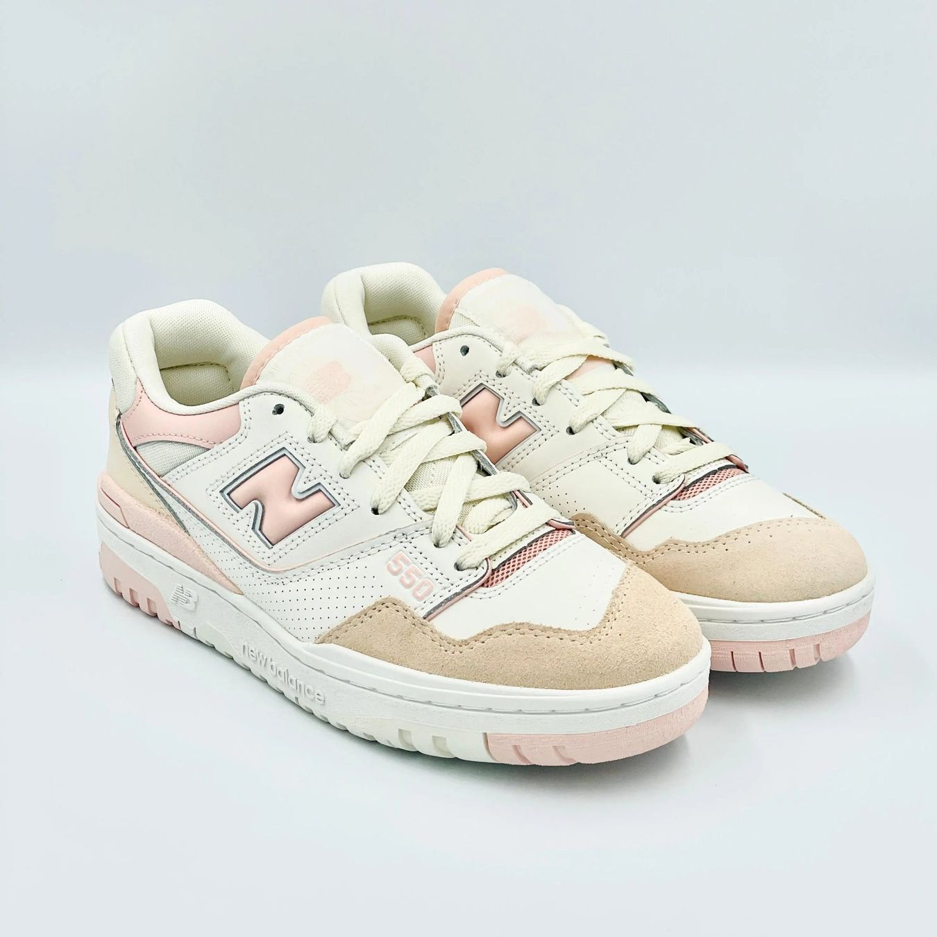 New Balance Damenschuhe: New Balance 550 White Pink EU 37 – Neu und originalverpackt aus Erlinsbach von sasneakers