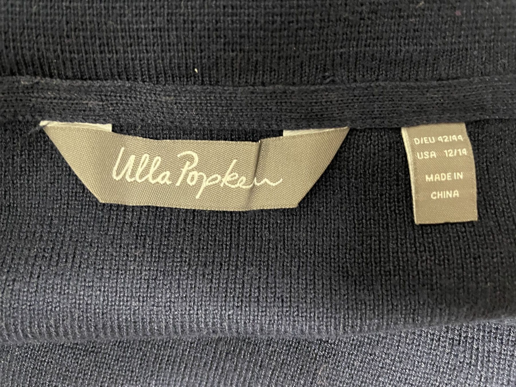 Pulls & Sweat-shirts: ULLA POPKEN pull bleu à rayures – D'occasion à Lausanne par PlusValue_Lausanne 3