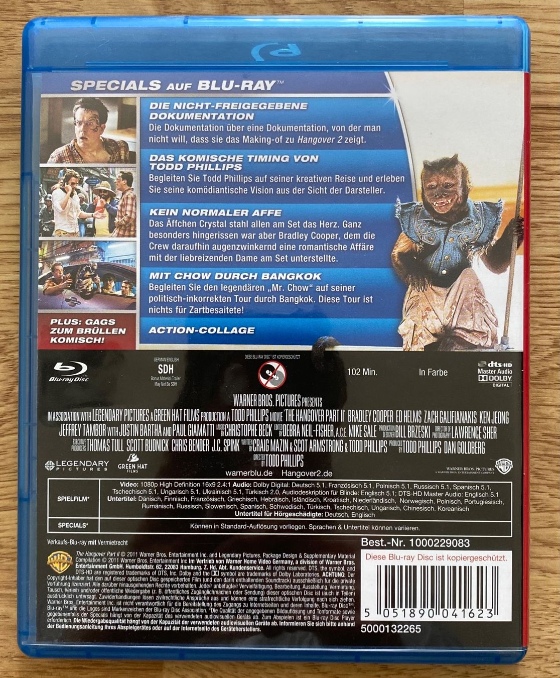 Tutti i DVDs: Hangover 2 Blu ray – Usato da Rafz venduto da SaintCruz 1