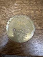 Boîte ronde vintage en métal, 12cm