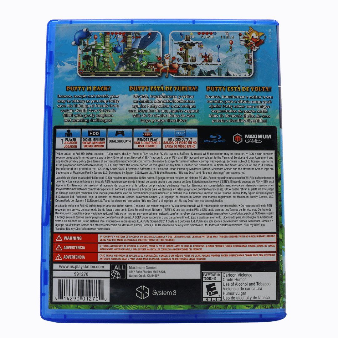 Spiele: Putty Squad NTSC - PS4 – Gebraucht aus Paudex von dindeboy 1