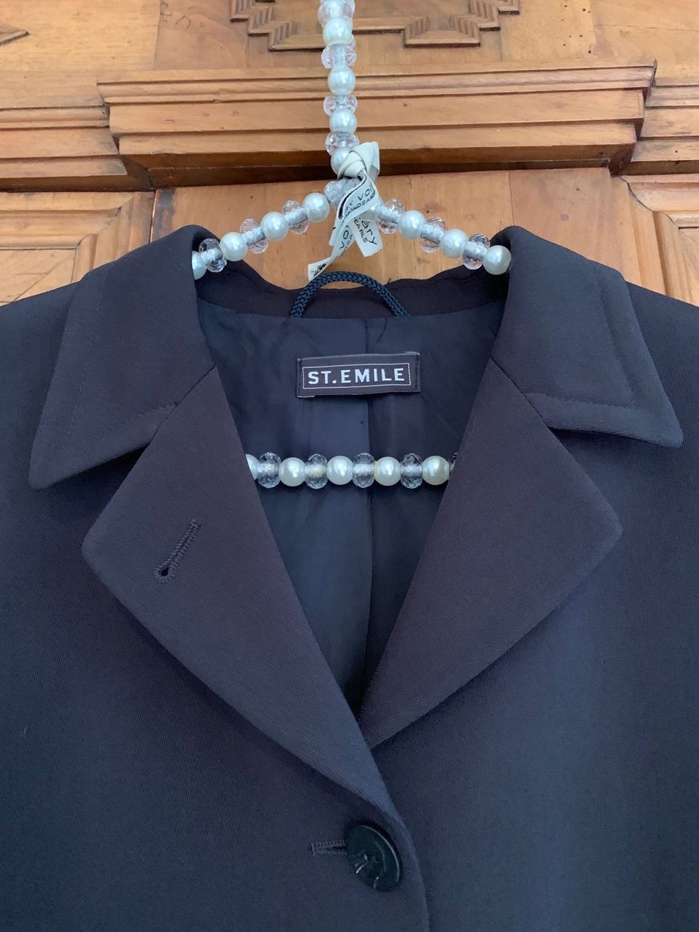 Giacche: ST. EMILE Jacke Farbe: Schwarz Gr. 38EU – Usato da Interlaken venduto da Bona55 1