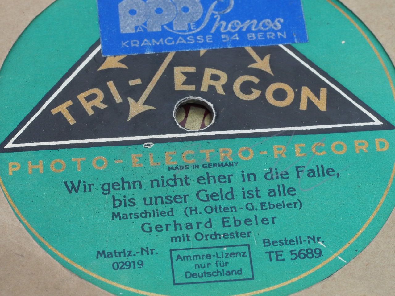 Vinyles: DISQUES 78 TOURS – D'occasion à Lausanne par Leag 4