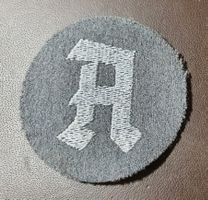 X262 - Patch Abzeichen Feuwerwehr oder Militär Armee