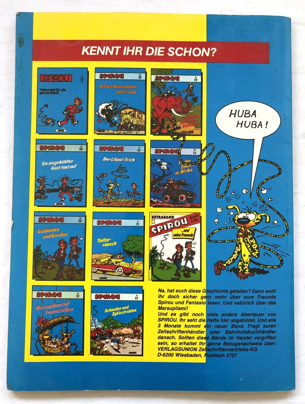 Comics: SPIROU - Extraband - Nr.5 – Defekt aus Schaffhausen von durruti 3