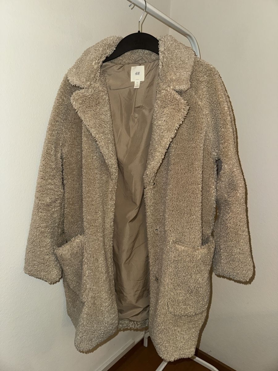 H&M Cappotti: Teddy-Mantel von H&M – Usato da Zürich venduto da s.o13