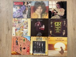 Kleine tolle LP-Sammlung, 9 Stk, mit Raritäten für Kenner!