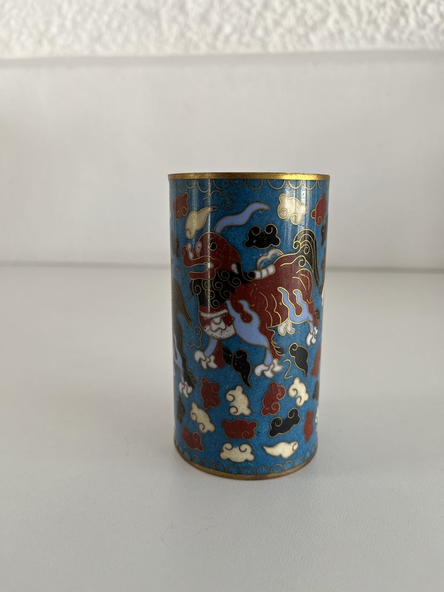 Tutte le decorazioni: alter Pinsel-Washer / Cloisonné – Usato da Wetzikon ZH venduto da seli03 1