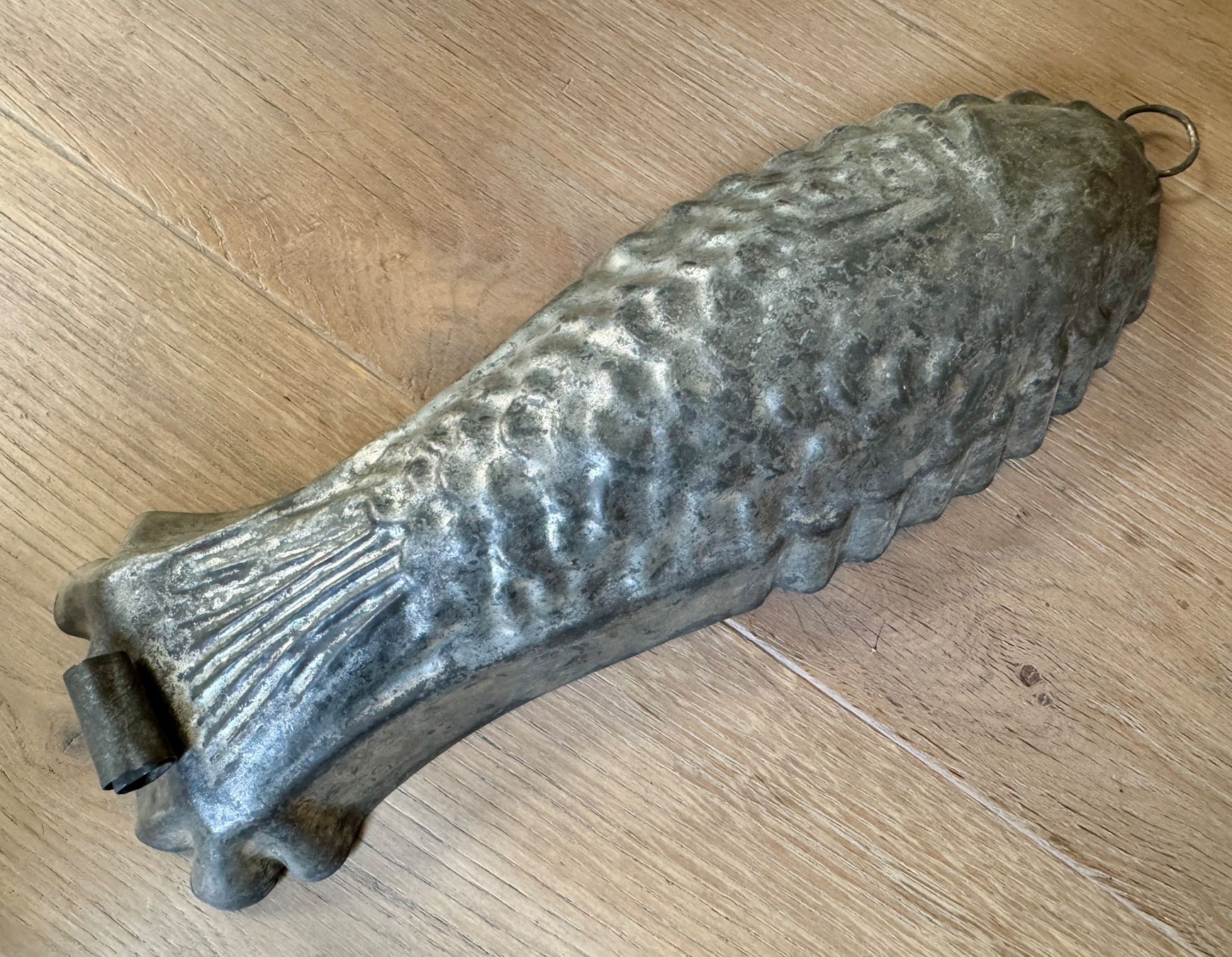 Backformen: Antike Backform Fisch Weissblech 31 cm – Gebraucht aus Rothrist von Luckywinner 2