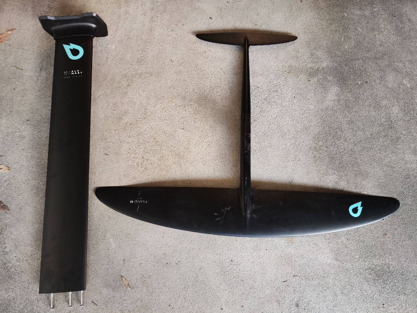 Gong Tavole da surf e di nuoto: Gong Foil Fluid H L 92 – Nuovo (secondo la descrizione) da Dachsen venduto da hai3299 1