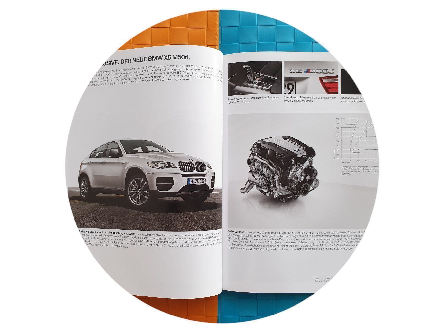Riviste & Magazine: BMW X6 E71 2013 FACELIFT - Prospekt / Katalog – Usato da Viganello venduto da CARLiteratur 4